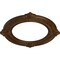 Ekena Millwork Benson Ceiling Medallion (Fits Canopies up to 8"), 13 1/8"OD x 8"ID x 5/8"P, Root Beer Crackle CM13BNRBC - alternate 2